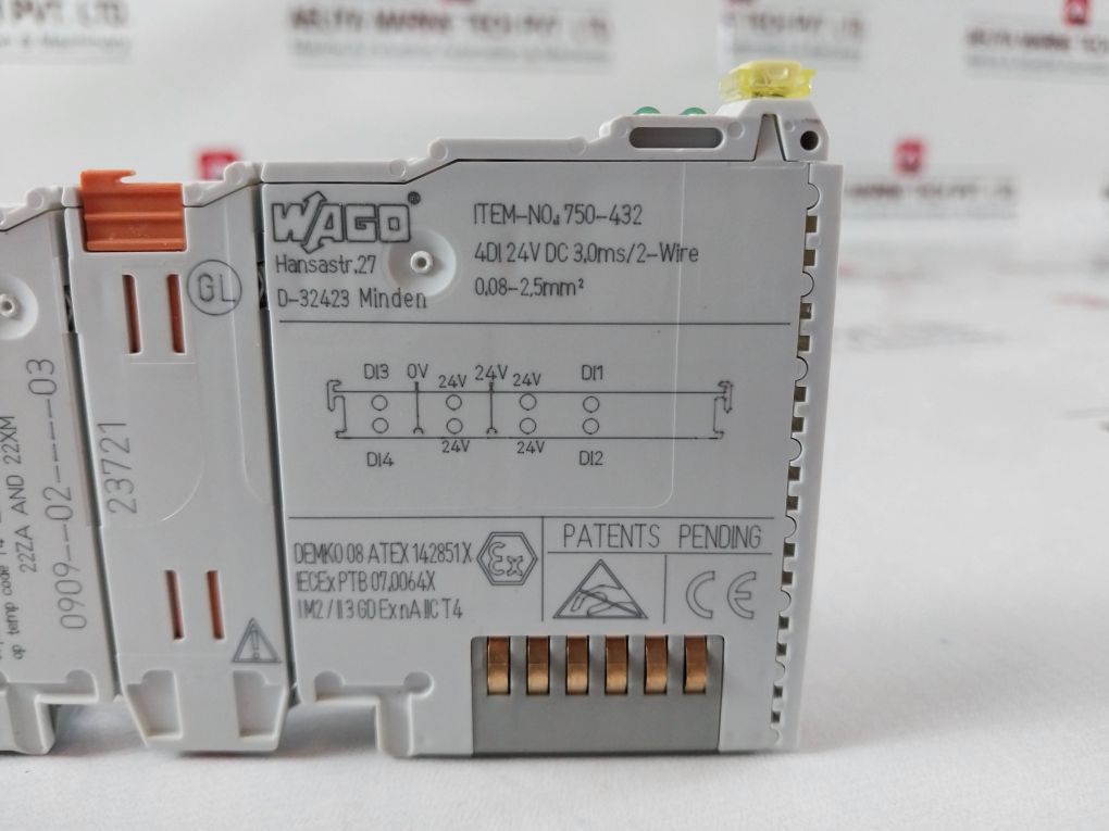 Wago 750-432 Digital Input Module Without Box