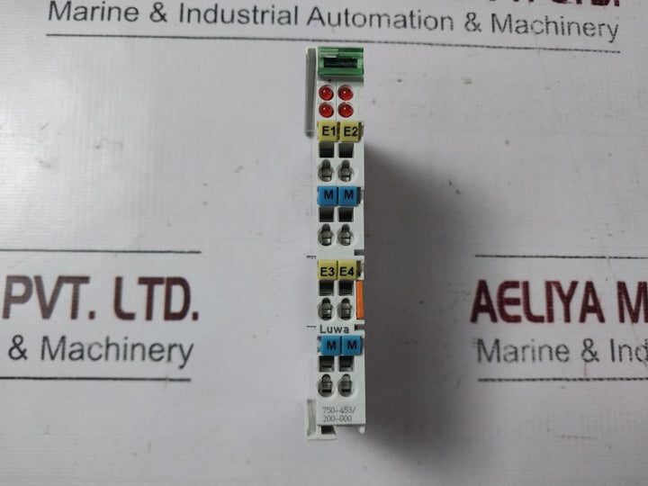 Wago 750-453/200-000 4Ai Input Module