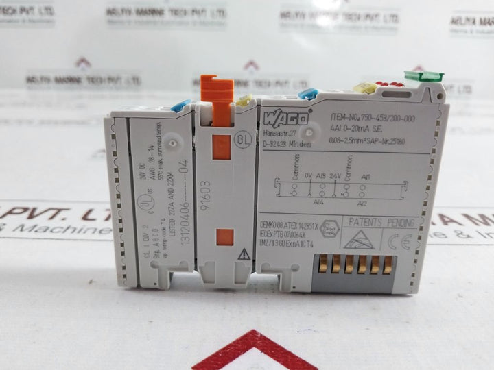Wago 750-453/200-000 4-channel Analog Input Module