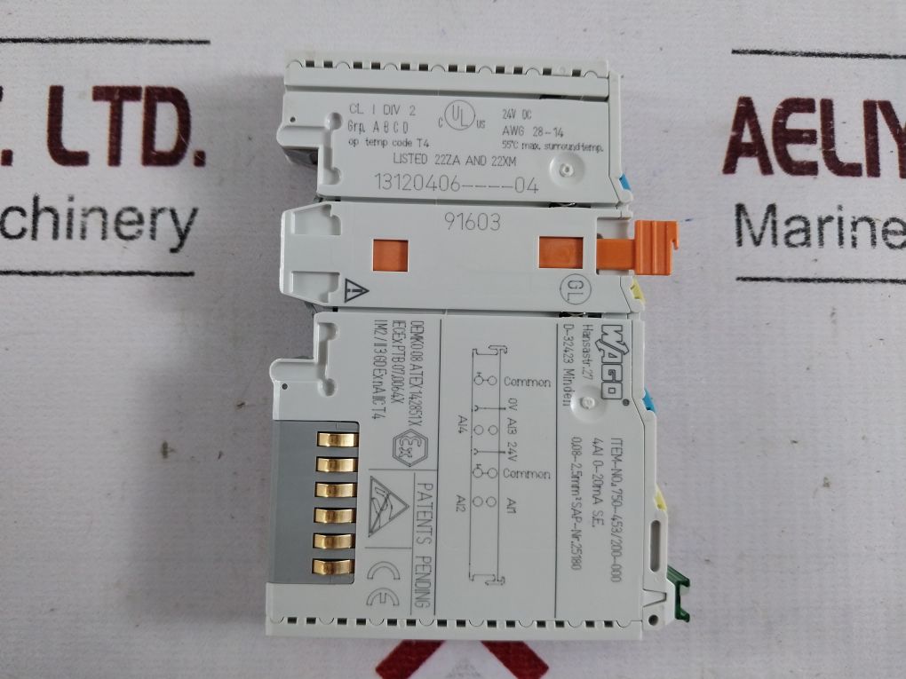 Wago 750-453/200-000 4-channel Analog Input Module