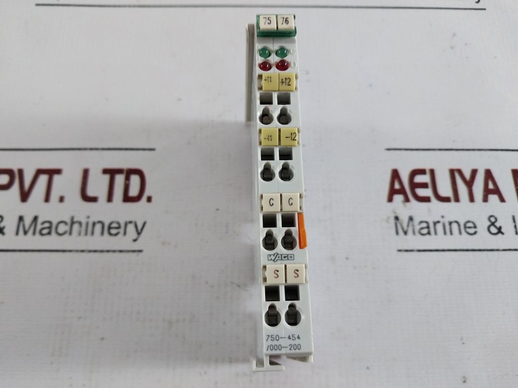 Wago 750-454/000-200 2-channel Analog Input Module 24V Dc 33003003----00