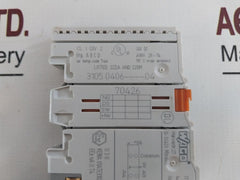 Wago 750-455 4-channel Input Module 3105 0406---04