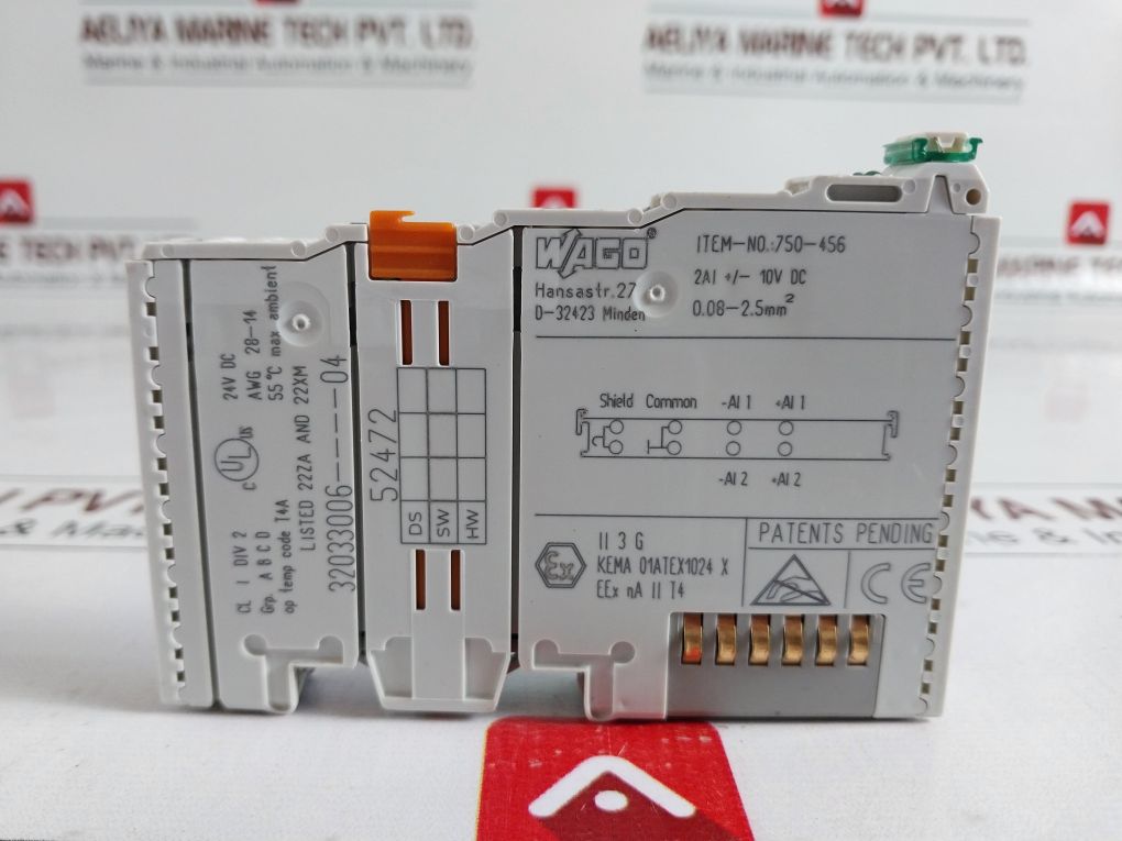 Wago 750-456 Analog Input Module 32033006----04