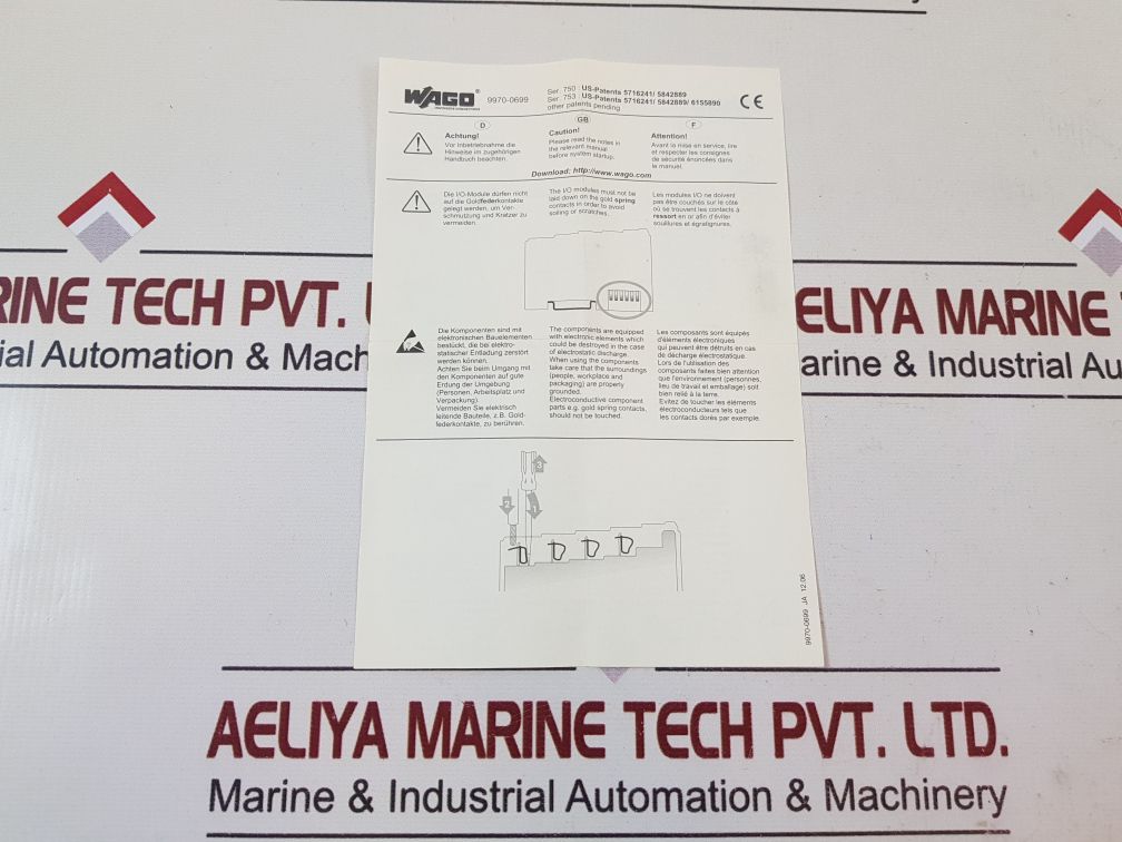 Wago 750-461 analog input module