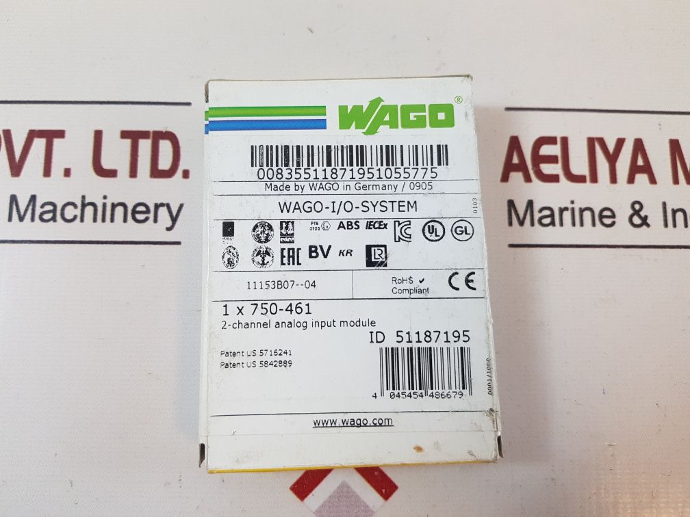 Wago 750-461 input module with box
