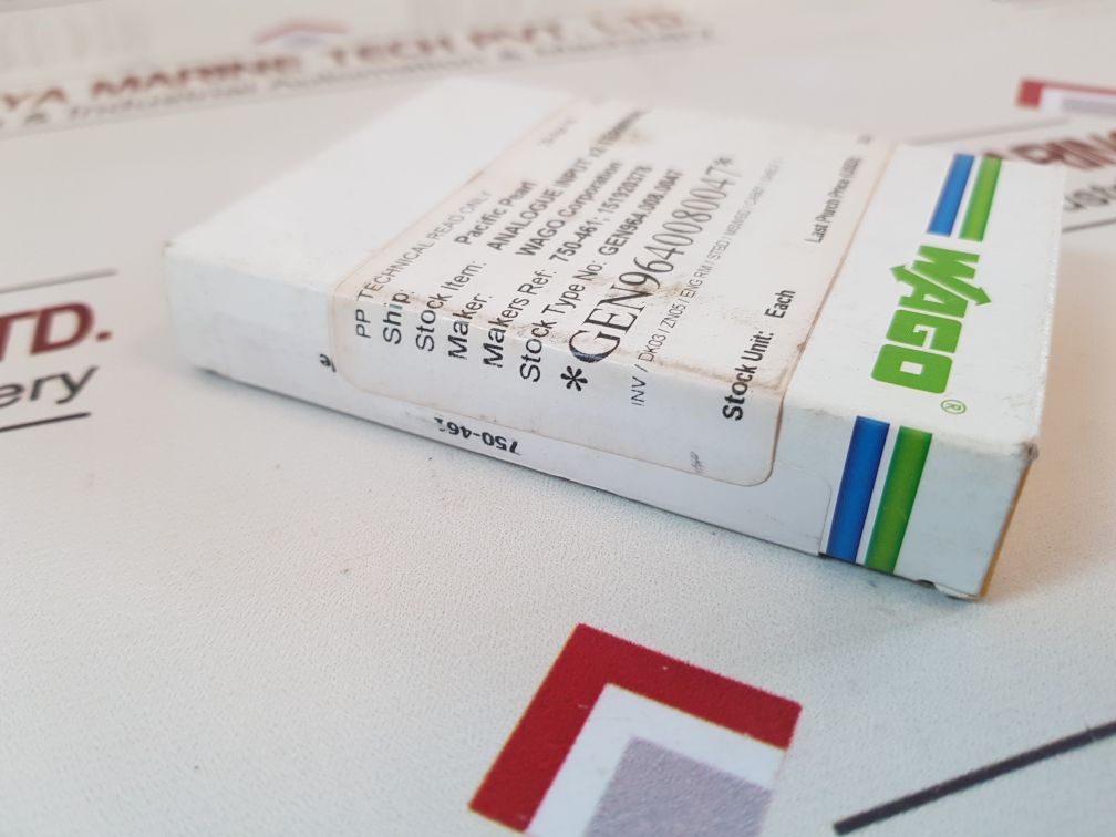 Wago 750-461 input module with box