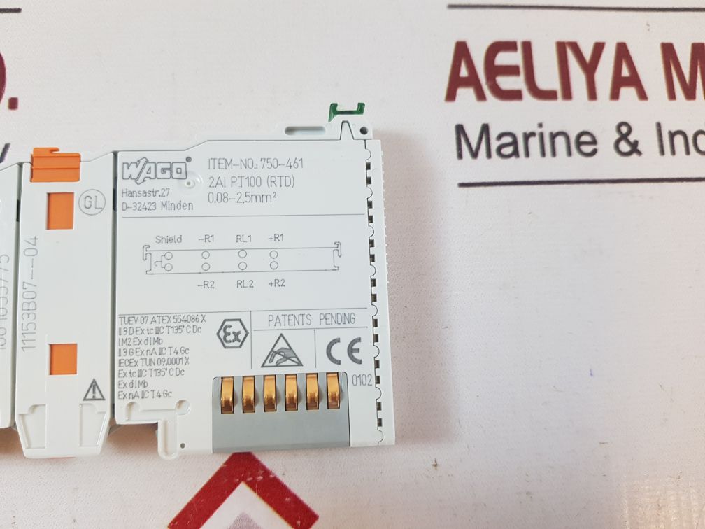 Wago 750-461 input module with box