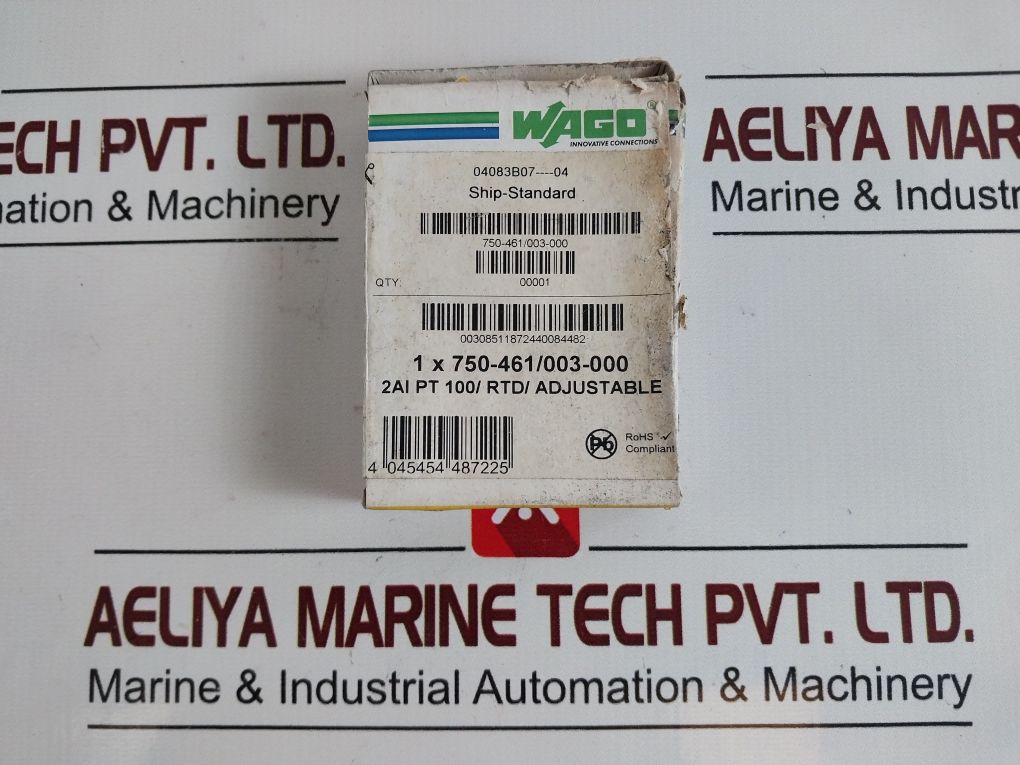 Wago 750-461/003-000 Analog Input Module 04083B07----04