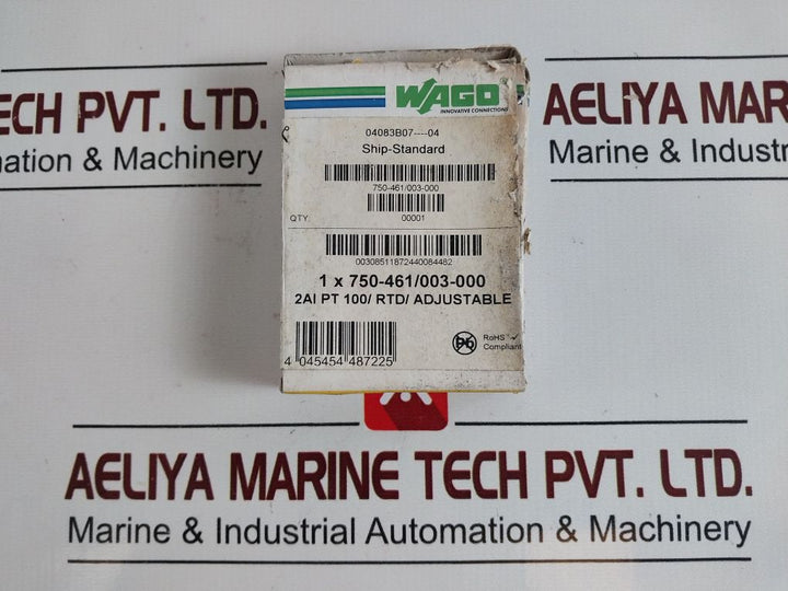 Wago 750-461/003-000 Analog Input Module 04083B07----04