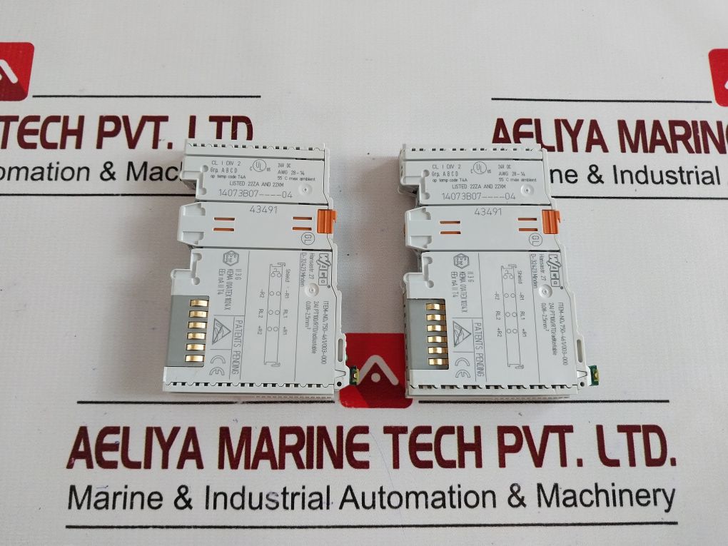 Wago 750-461/003-000 Analog Input Module 14073B07----04