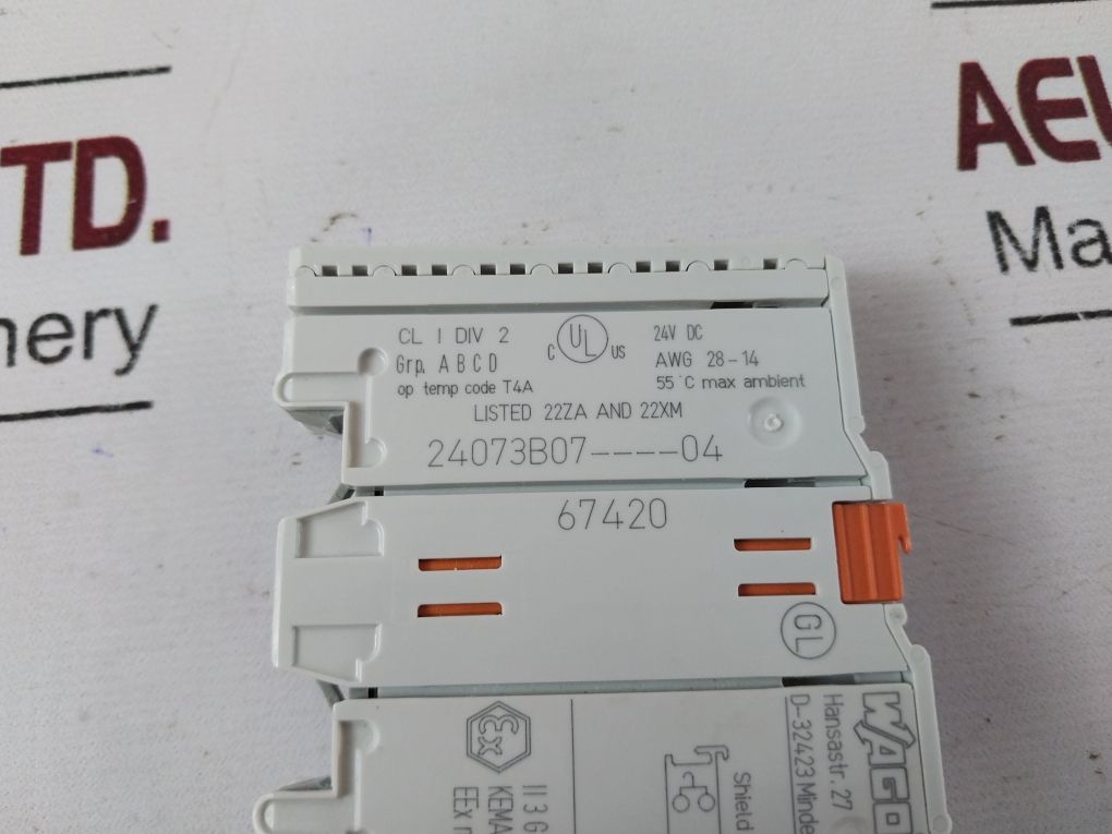 Wago 750-461/003-000 Analog Input Module 24073B07----04