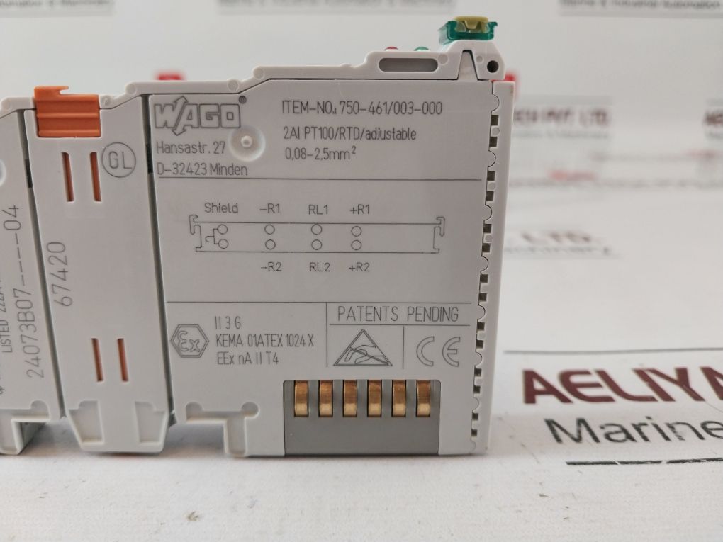 Wago 750-461/003-000 Analog Input Module 24073B07----04