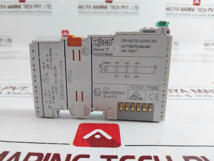 Wago 750-461/003-000 Analog Input Module 23083B07----04