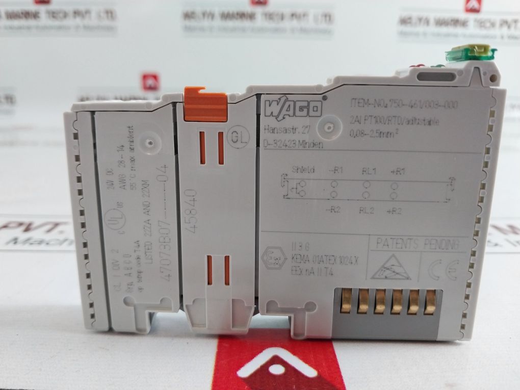 Wago 750-461/003-000 Analog Input Module 47073B07----04
