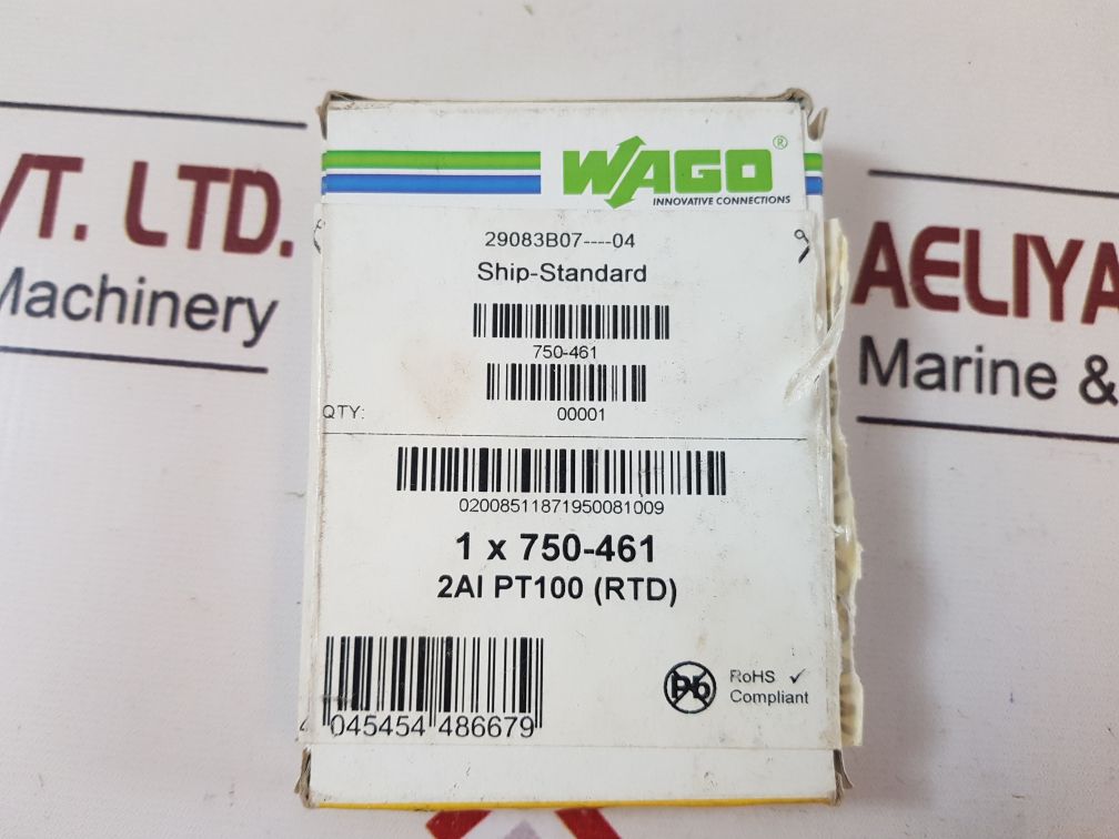 Wago 750-461 Input Module 24V Dc