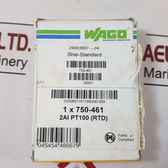 Wago 750-461 Input Module 24V Dc
