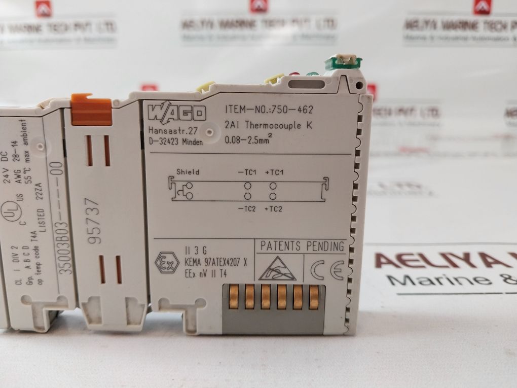 Wago 750-462 Input Module 35003B03----00