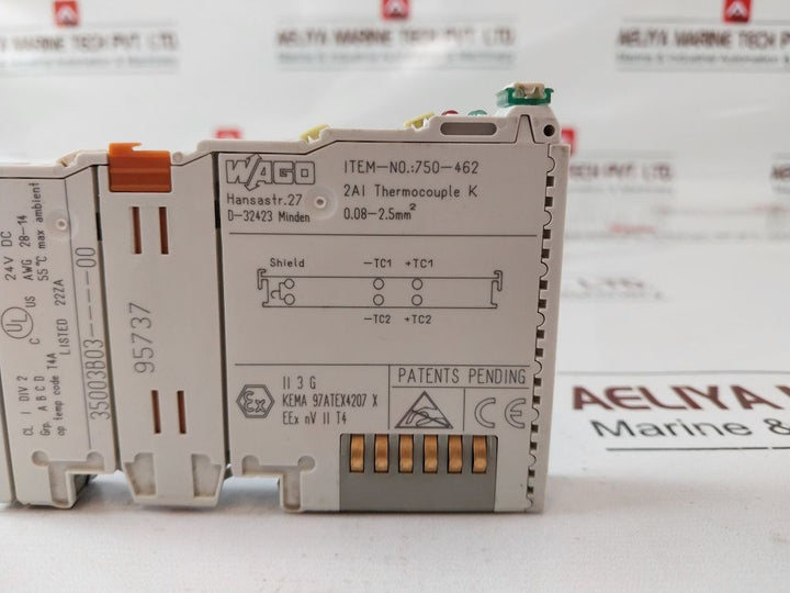 Wago 750-462 Input Module 35003B03----00