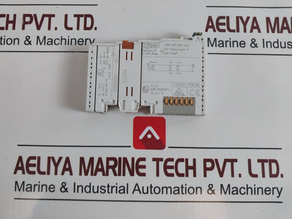 Wago 750-462 Input Module 30993B02K----00 24V Dc