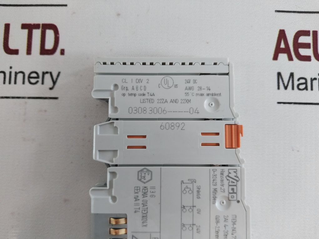 Wago 750-466 2-channel Input Module 03083006----04