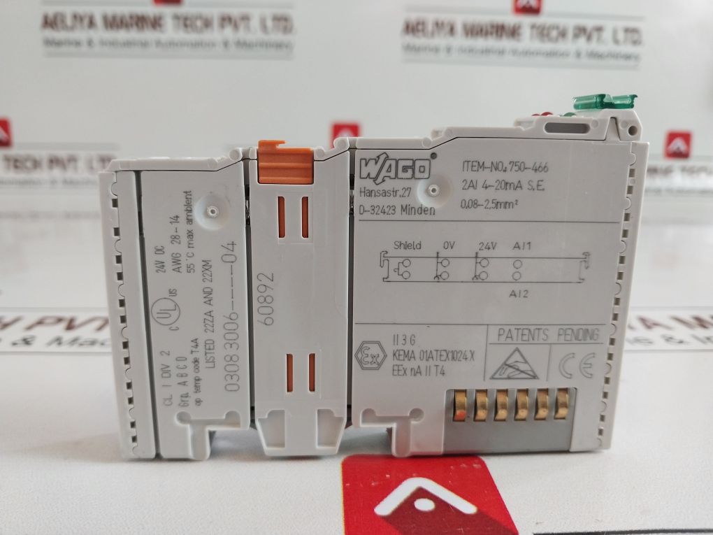 Wago 750-466 2-channel Input Module 03083006----04