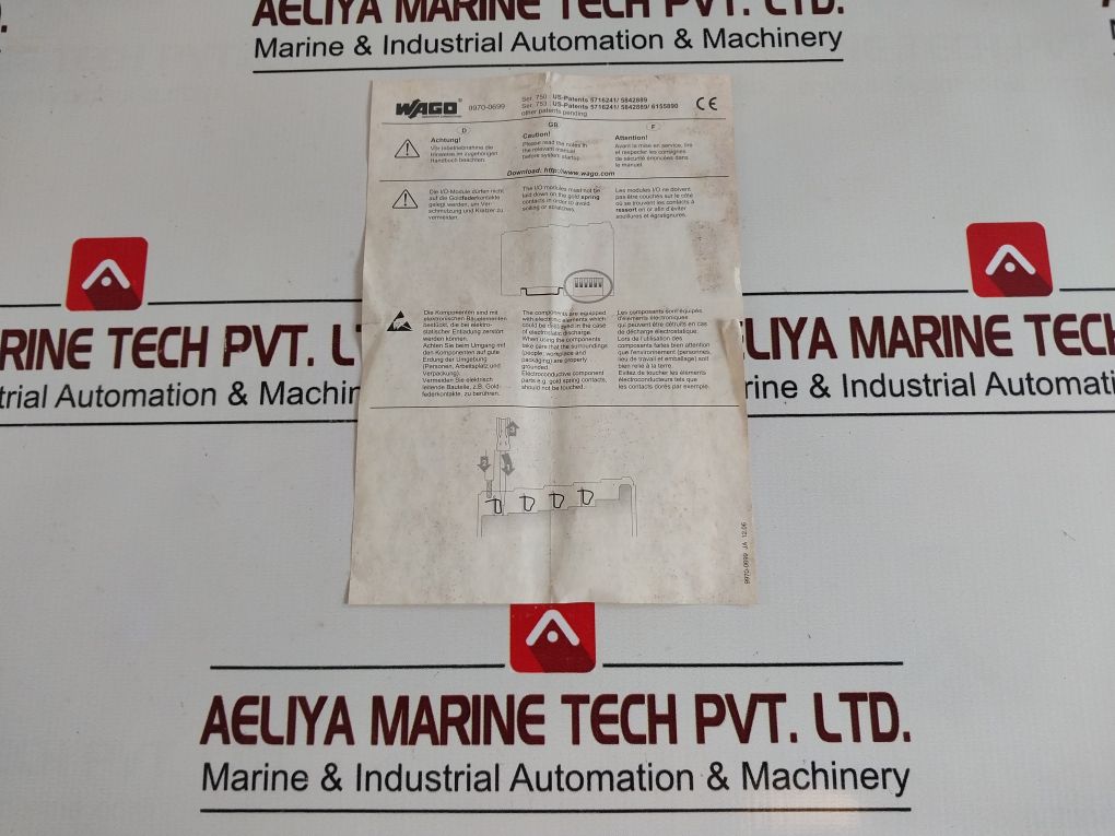 Wago 750-466 2-channel Input Module 03083006----04