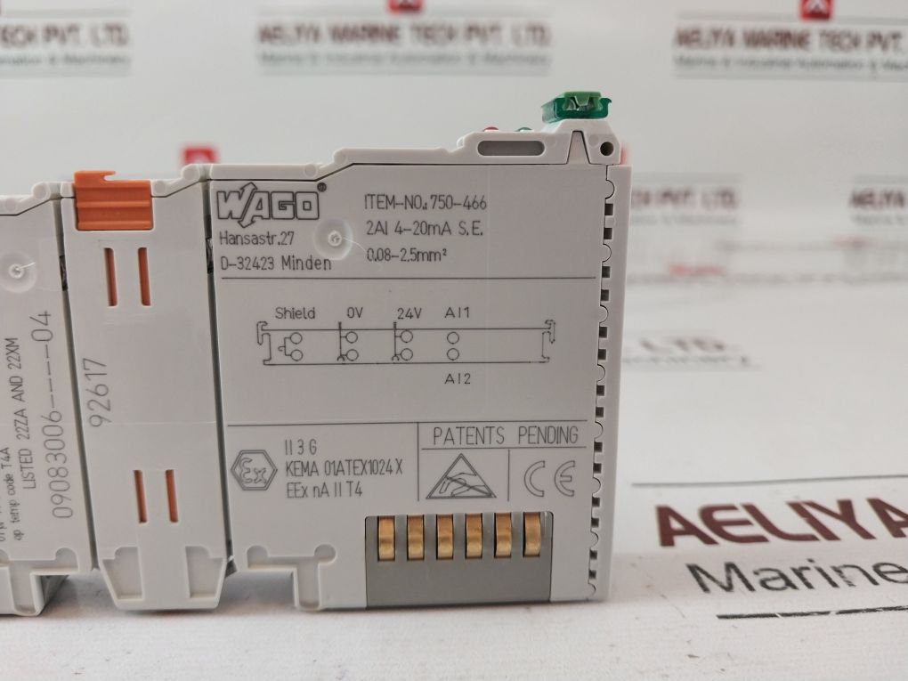 Wago 750-466 Analog Input Module 09083006----04
