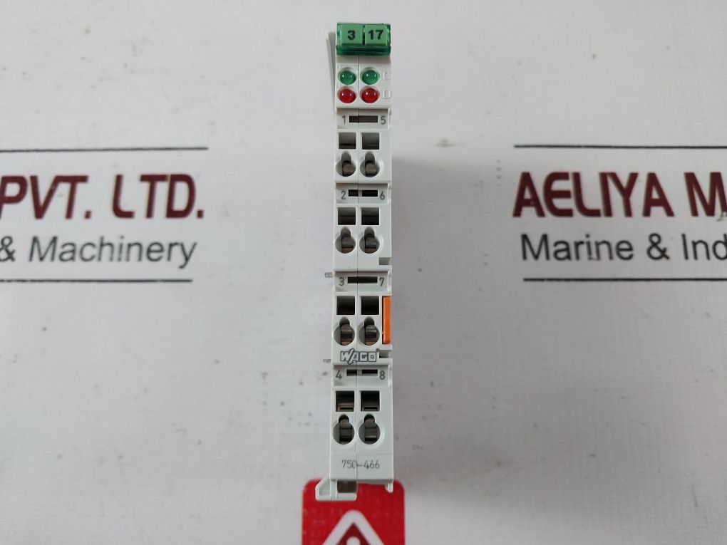 Wago 750-466 Analog Input Module Free Shipping By Express