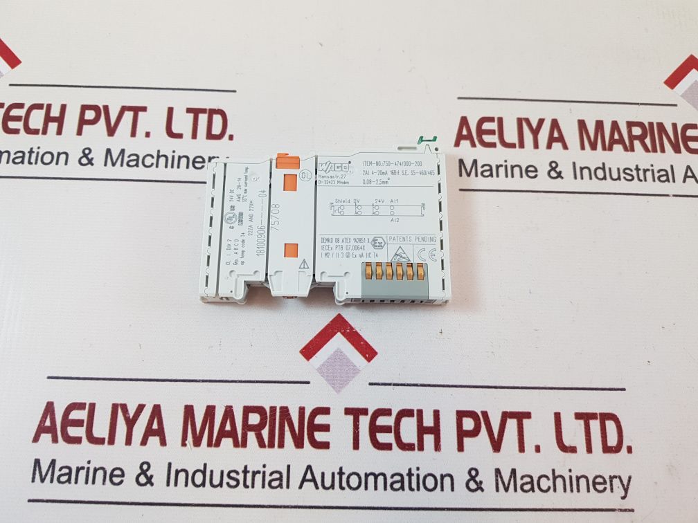 Wago 750-474/000-200 analog input module