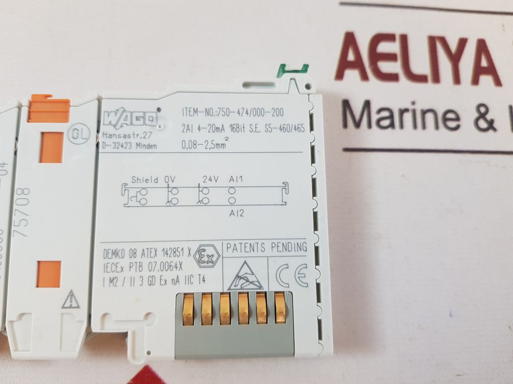 Wago 750-474/000-200 analog input module