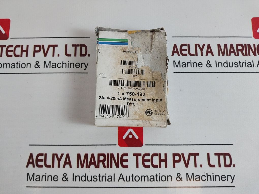 Wago 750-492 2-channel Analog Input Module 16080404----04