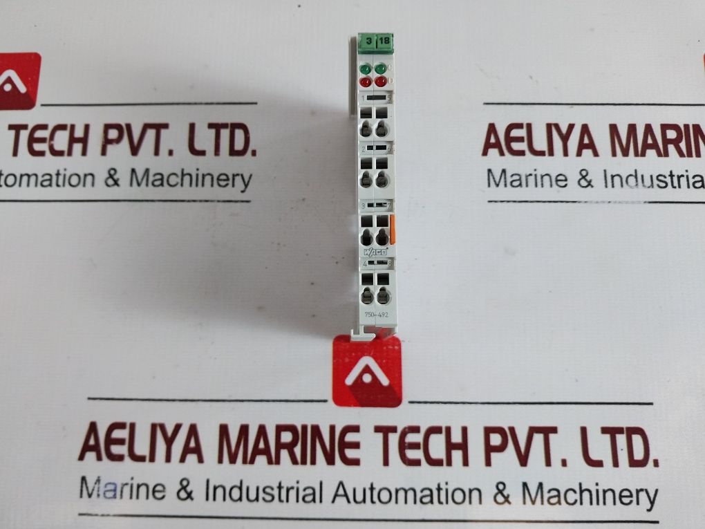 Wago 750-492 Analog Input Module 19080404----04