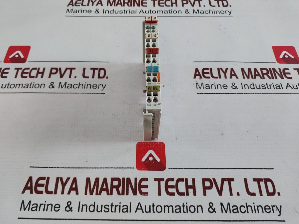 Wago 750-501 2-channel Digital Output Module 24V Dc 0.5A