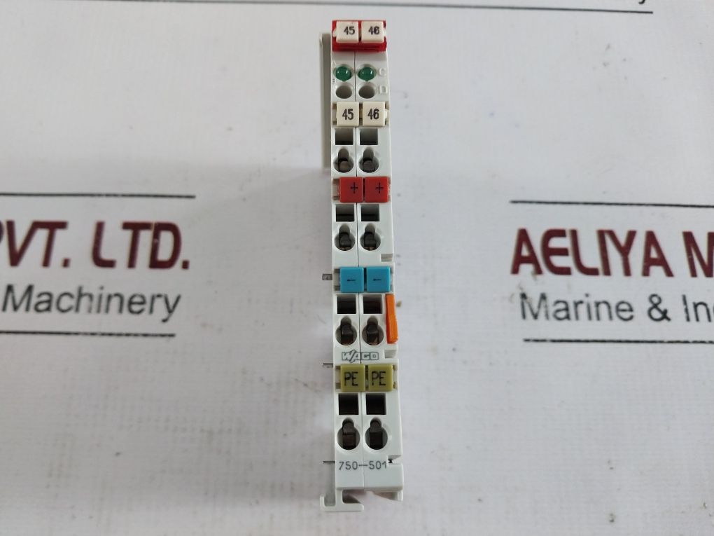 Wago 750-501 2-channel Digital Output Module 24V Dc 0.5A