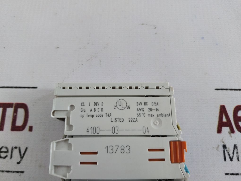 Wago 750-501 2-channel Digital Output Module 24V Dc 0.5A
