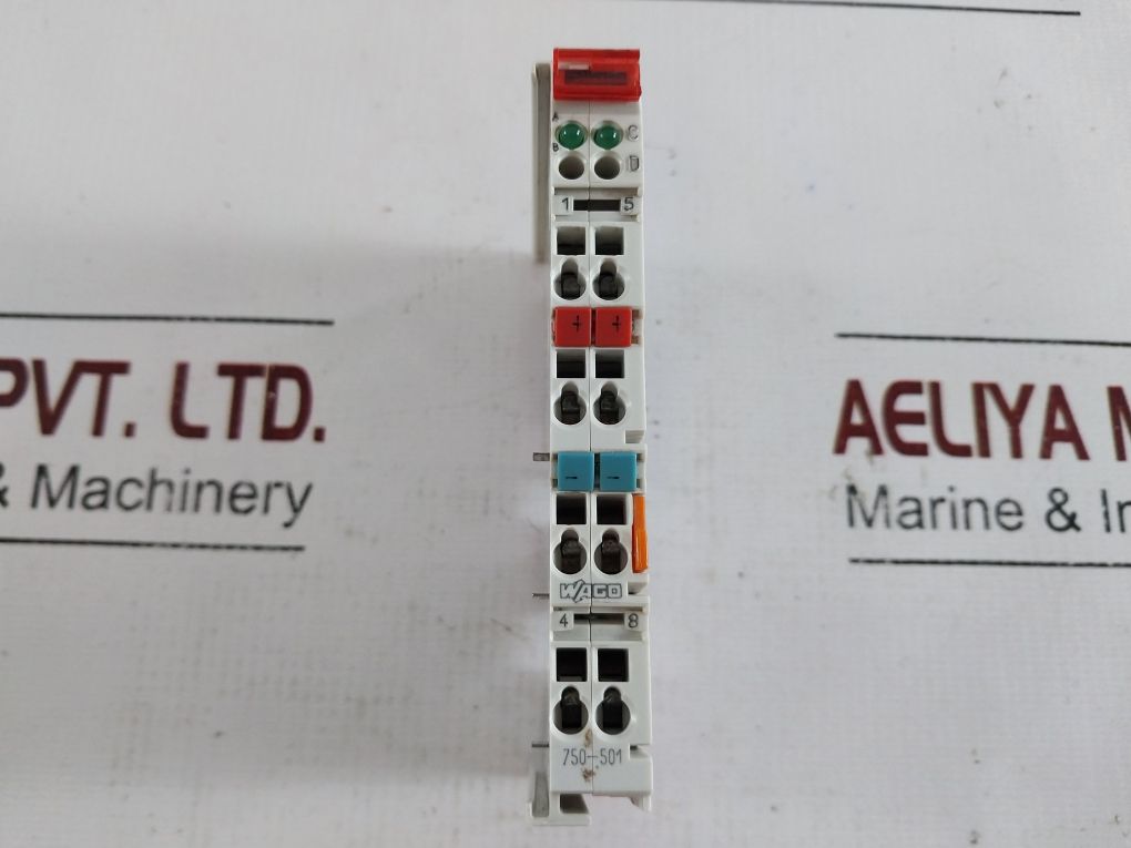 Wago 750-501 Digital Output Module 24V Dc 0.5A