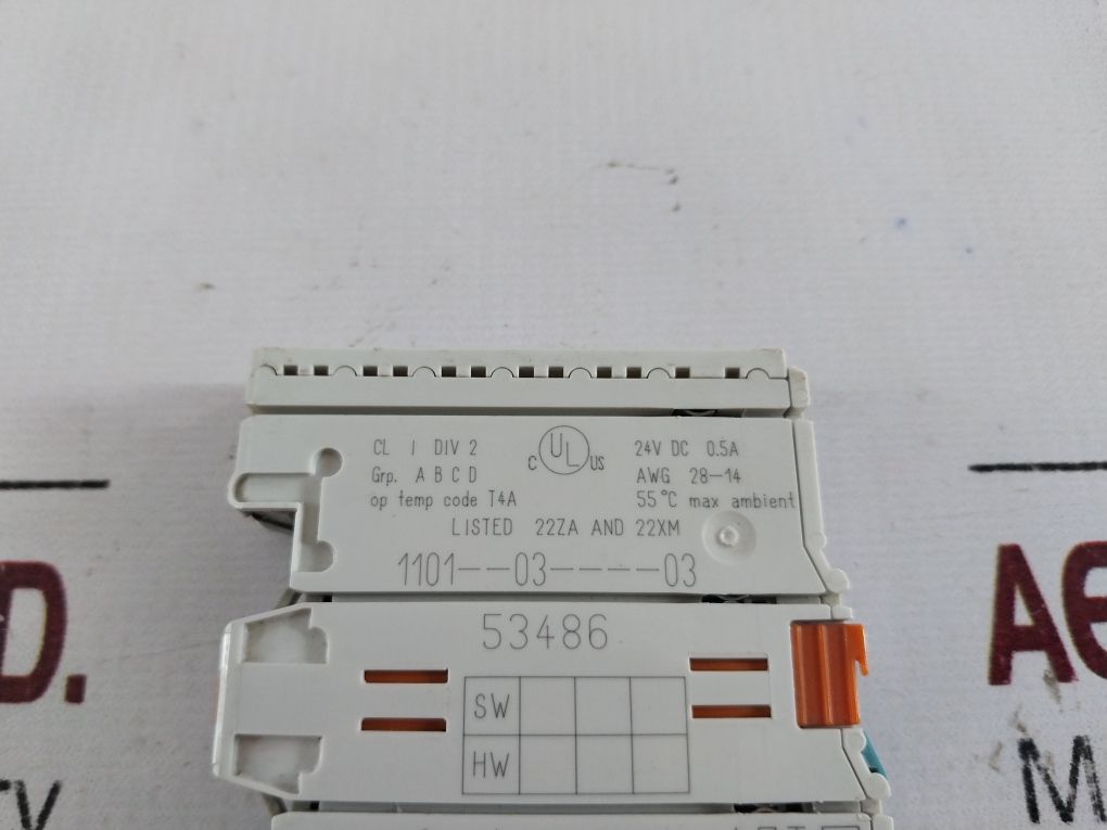 Wago 750-501 Digital Output Module 24V Dc 0.5A