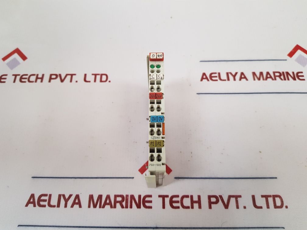 Wago 750-502 Power Supply Module Used
