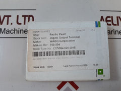 Wago 750-504 digital output module