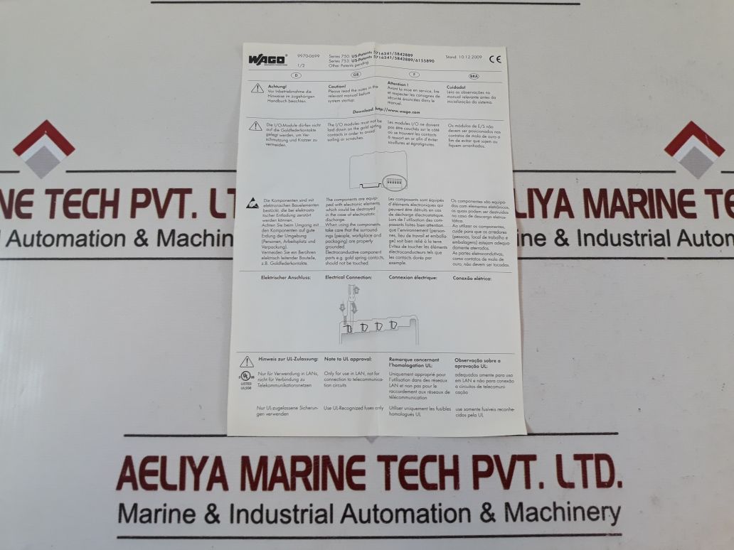 Wago 750-504 digital output module