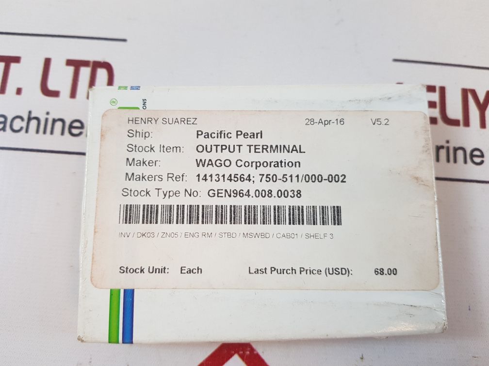 Wago 750-511 digital output module