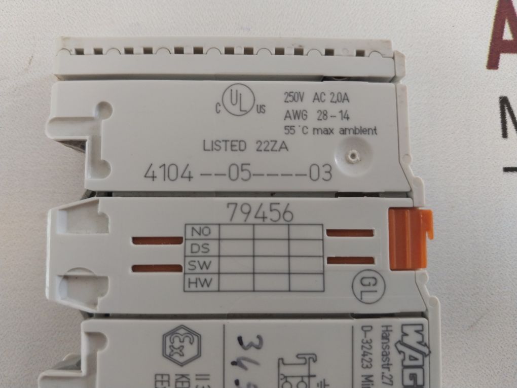 Wago 750-513 Output Module 4104--05----03 79456