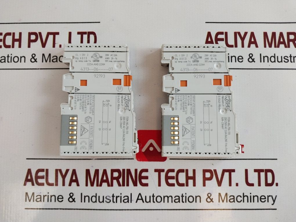 Wago 750-513 Output Module 4313--06----07