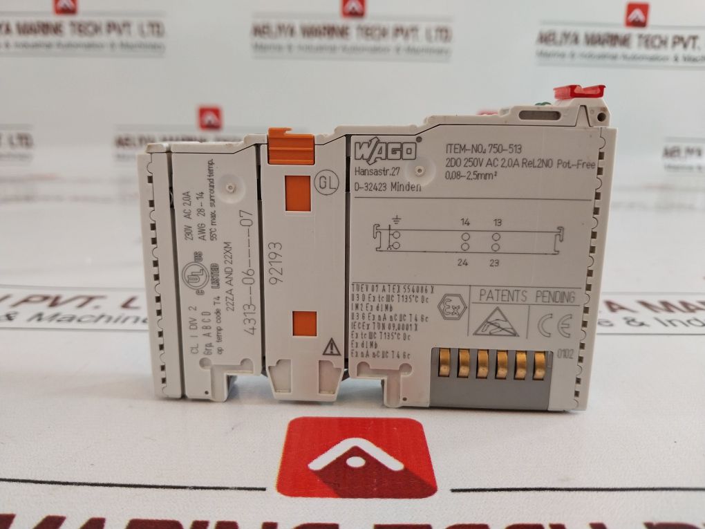 Wago 750-513 Output Module 4313--06----07