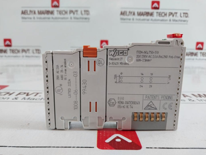 Wago 750-513 Relay Output Module 1008--06----03