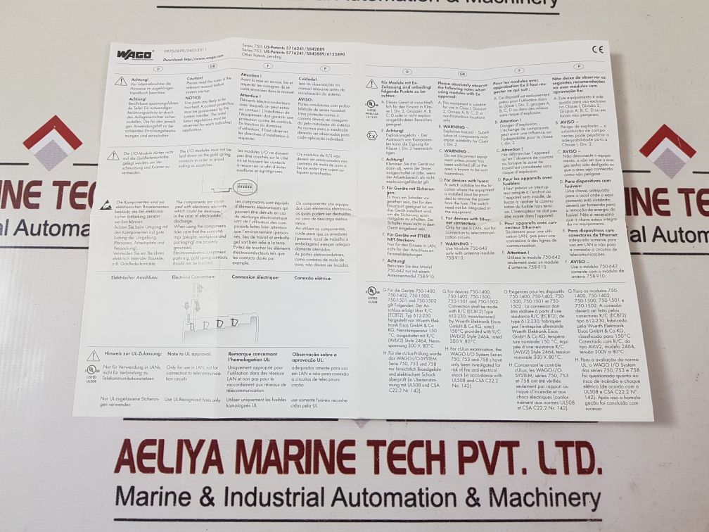 Wago 750-517 output module
