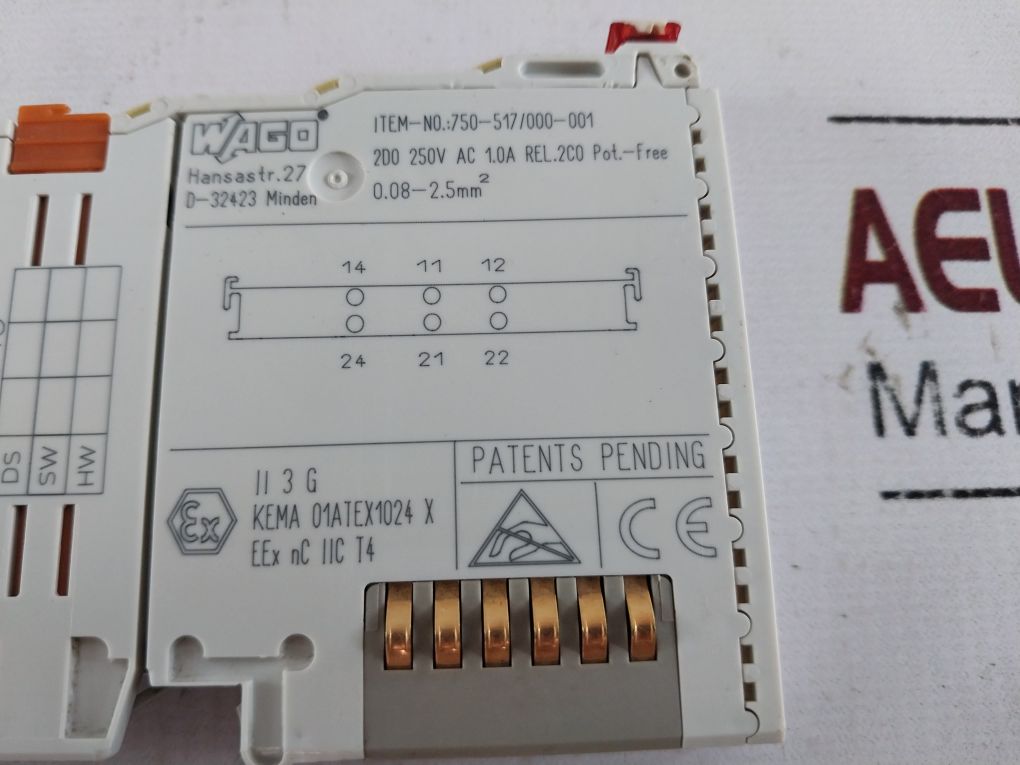 Wago 750-517/000-001 Digital Output Module