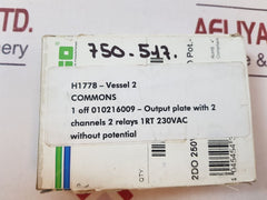 Wago 750-517 output module 230v ac 1,0a