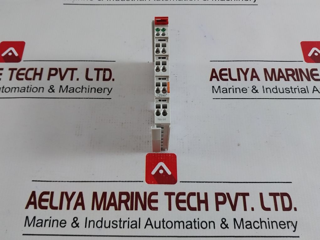 Wago 750-517 2-channel Relay Digital Output Module,200-250V Ac,10A