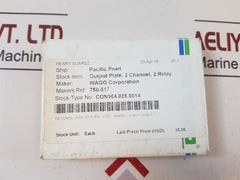 Wago 750-517 output module v5.2